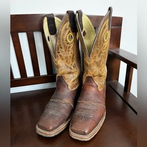 Double-H Square Toe Roper Boots